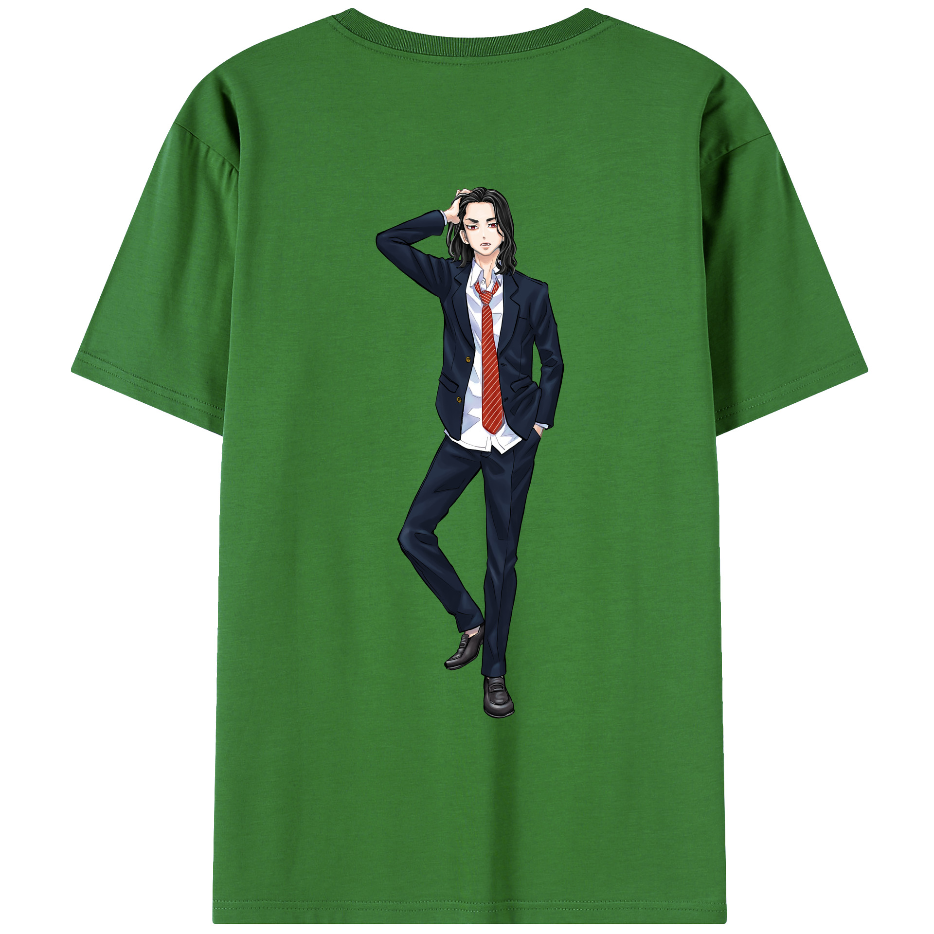 （画像用） 東京リベンジャーズ Tokyo Revengers レディース半袖Tシャツ(バックプリント)